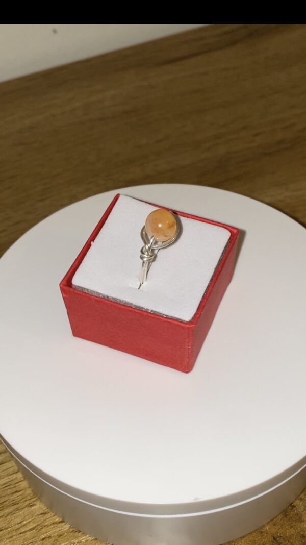 Ring Josy mit orangem Carneol